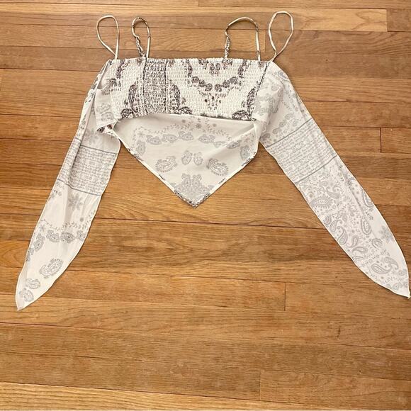 Mixed Threads Inverted Triangle Crop Strap Backless Camis Tank Top Shirt L 
B11 - Picture 4 of 4